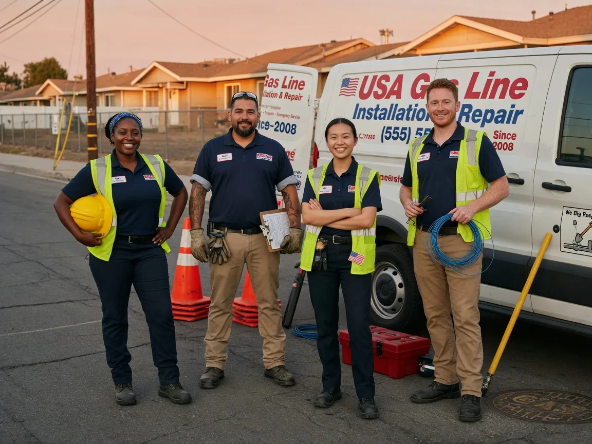 Gas Line Installation company in Vincentown, NJ